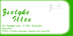 zselyke illes business card